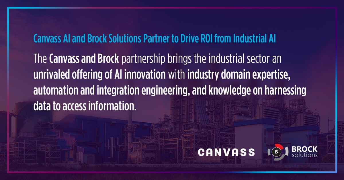Canvass AI and Brock Partner