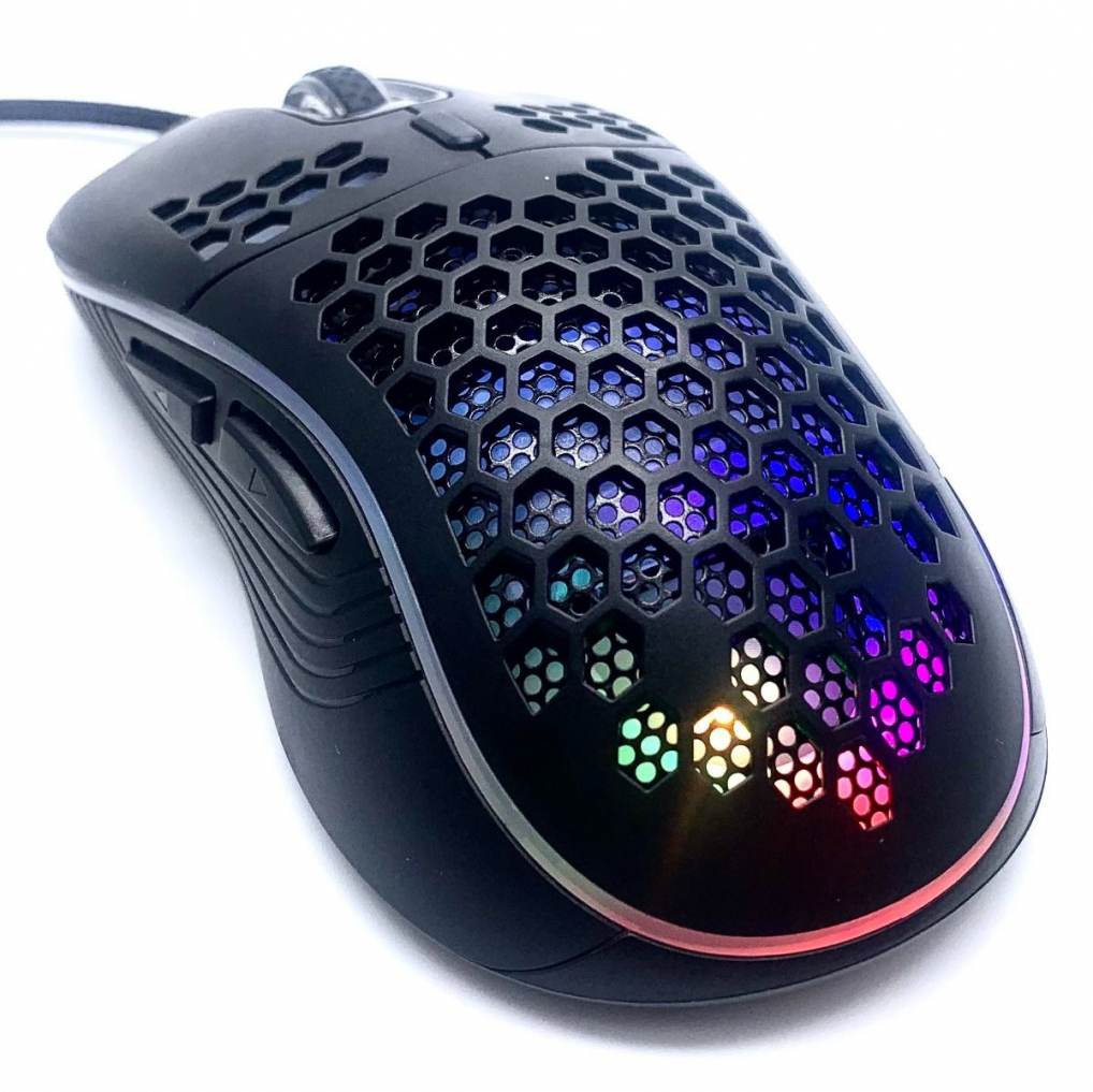 Sanoxy Launches Lighweight, RGB, 7200DPI Honeycomb Gaming Mouse -- Sanoxy