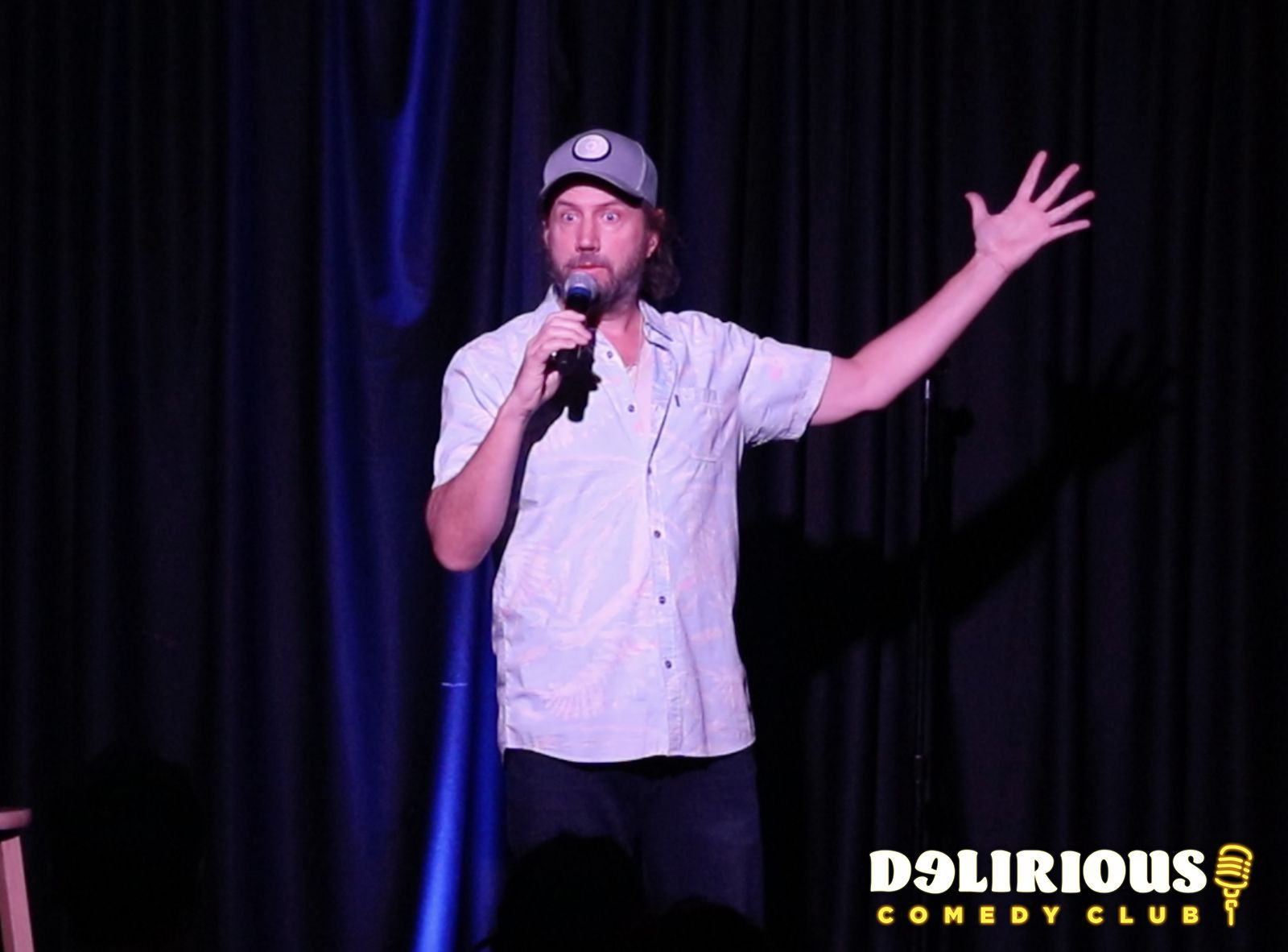 Jamie Kennedy performing at Delirious Comedy Club