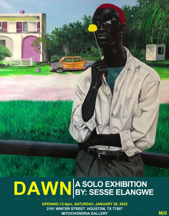 Dawn: A solo exhibition by Sesse Elangwe.