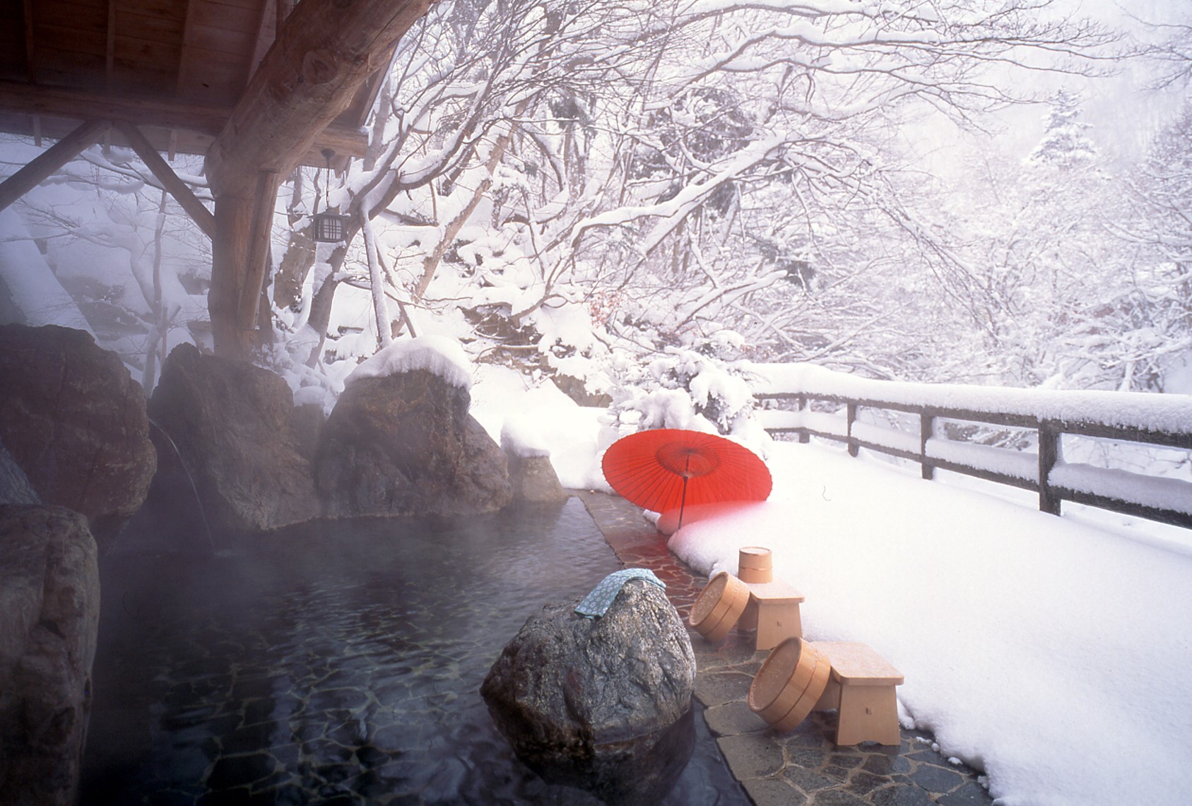 Yunishigawa Onsen Rotenburo (Outdoor bath)