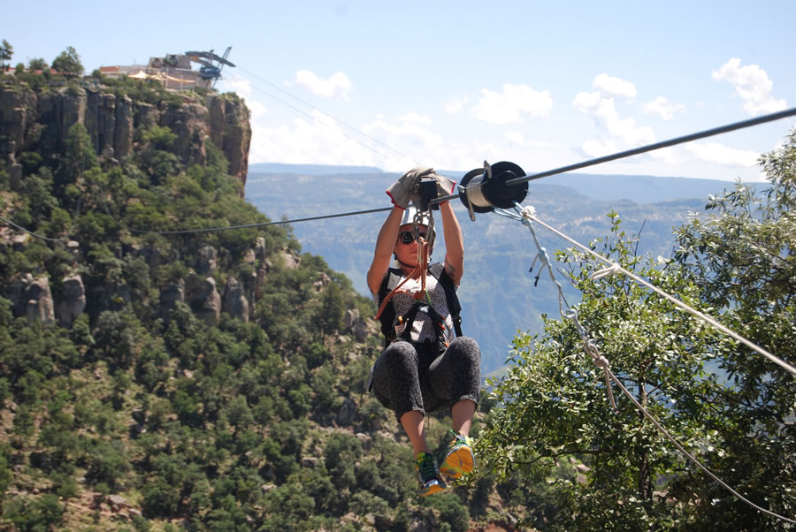 Ziplines at Copper Canyon Tours