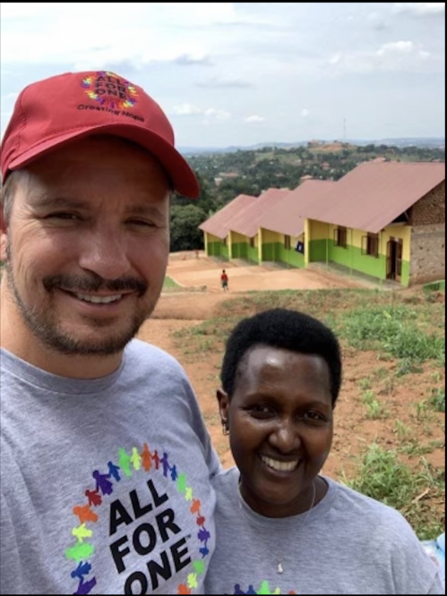Jeff Levitan and Josephine Kanzira, Kampala,Uganda