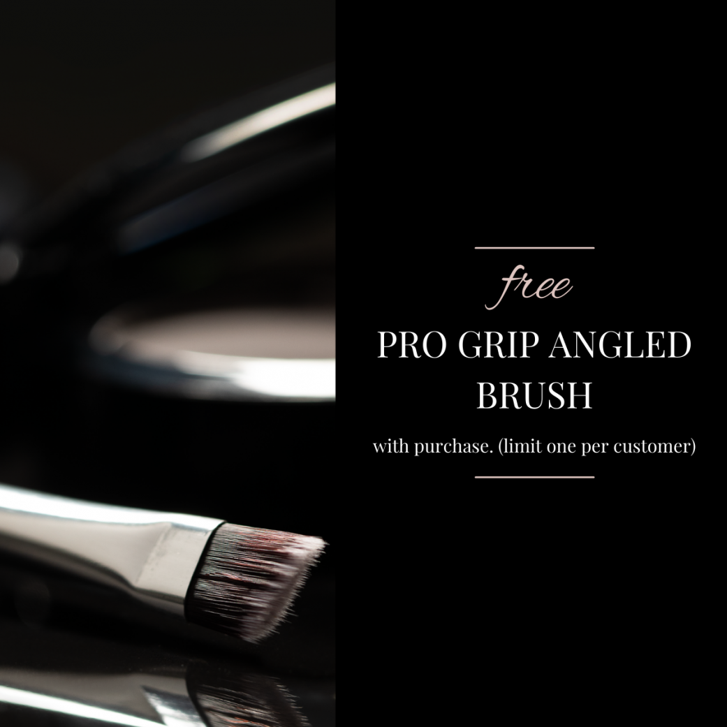 Free Pro Grip Angled Brow Brush On EyeEmbrace.com