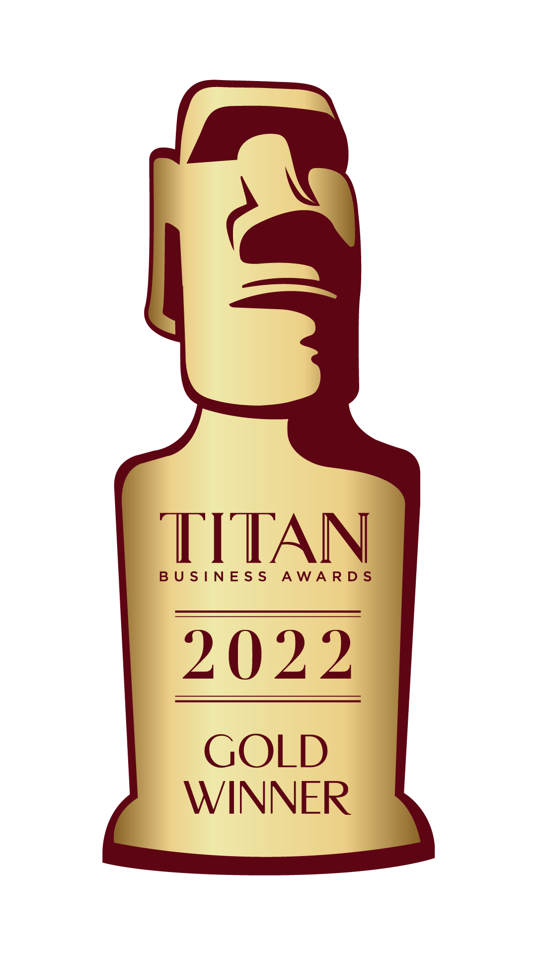 Titan Status Logo Gold