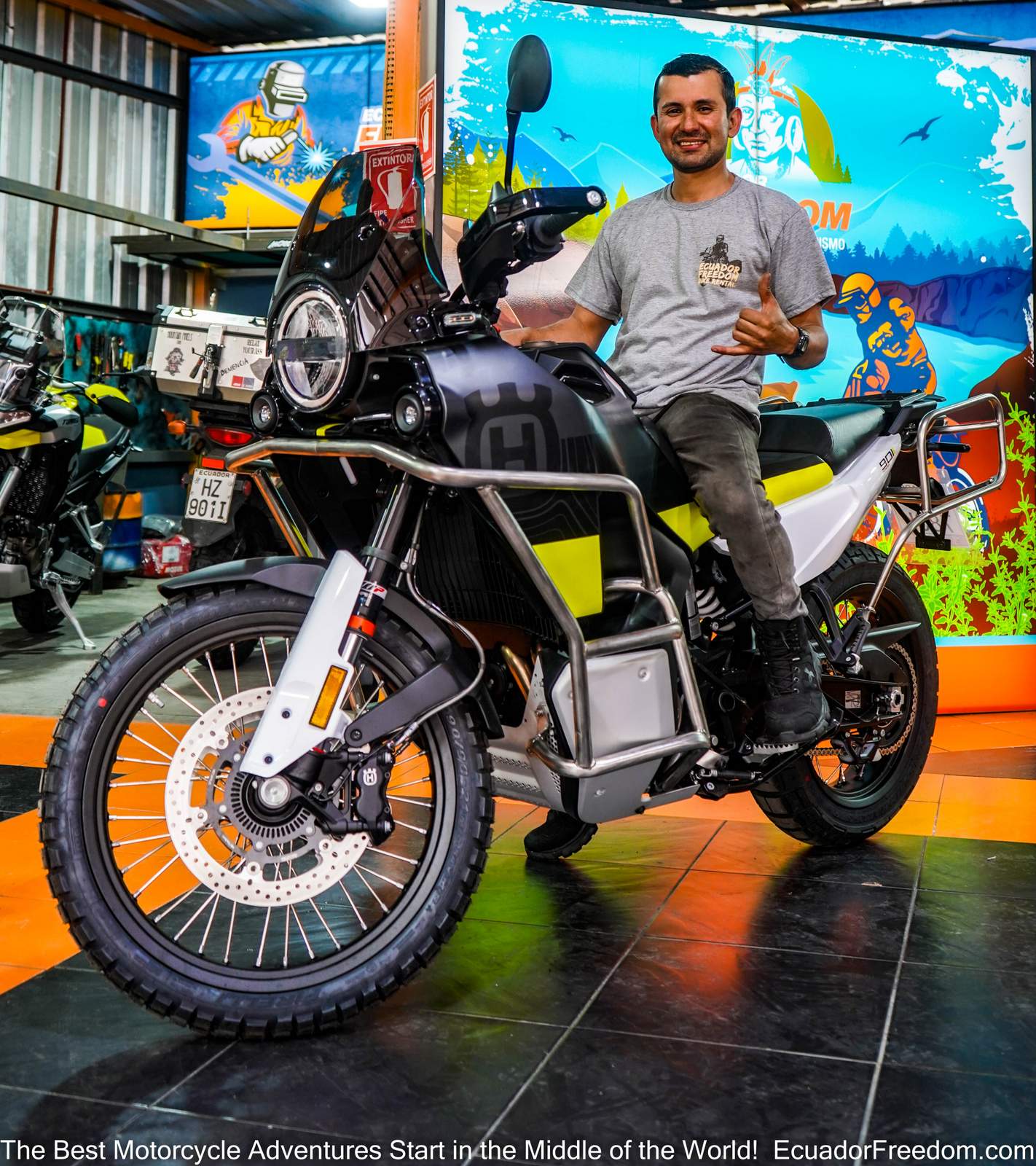 Husqvarna Norden 901 Motorcycle Rental In Ecuador