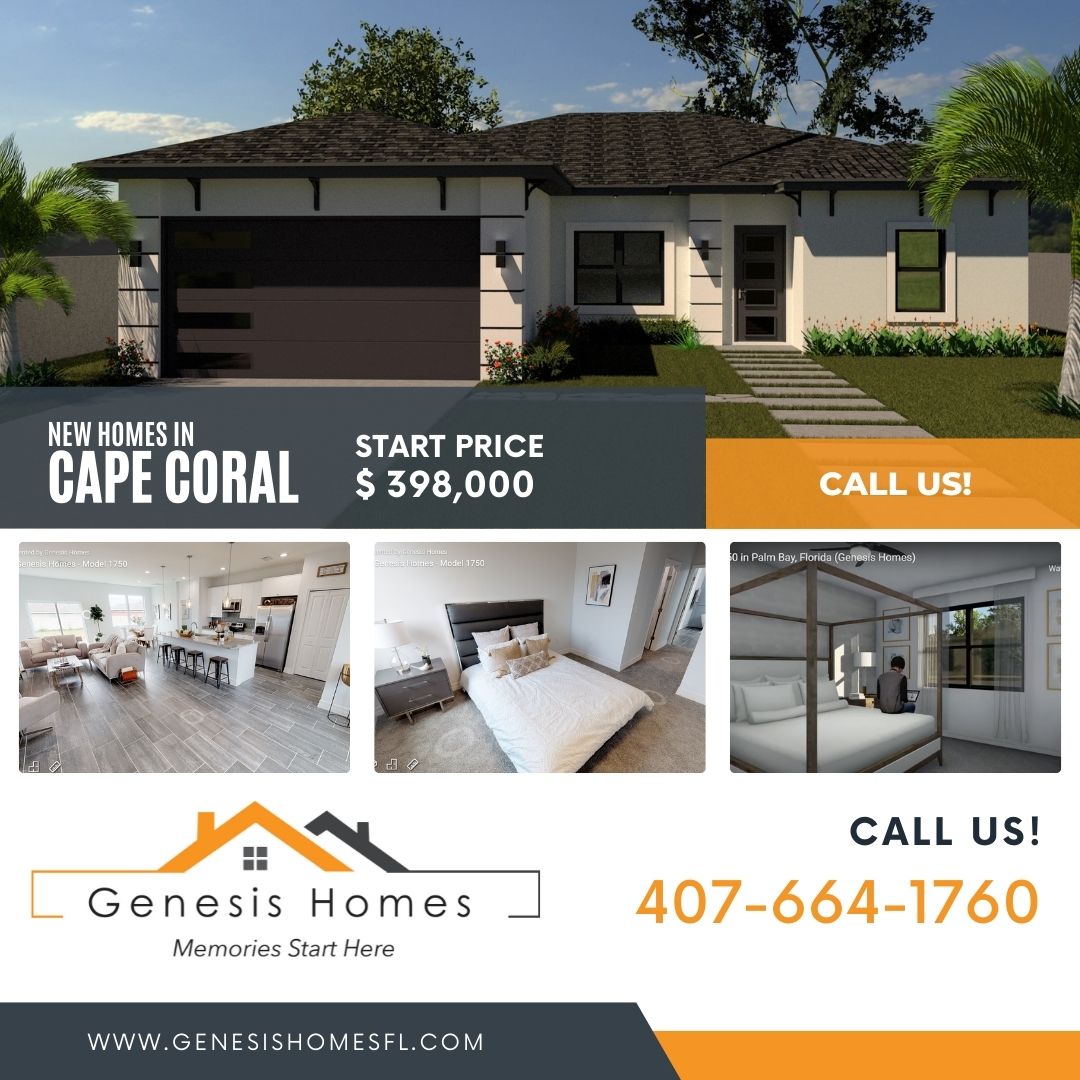 New construction homes in Cape Coral