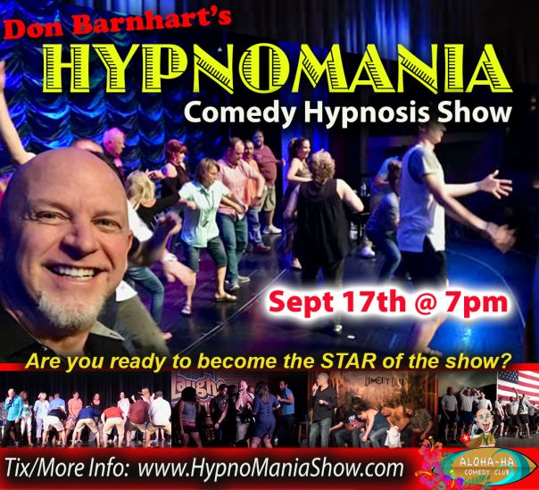Don Barnhart's Comedy Hypnosis Show In Hawaii