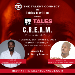 The Talent Connect & Tobias Cream Watch Party