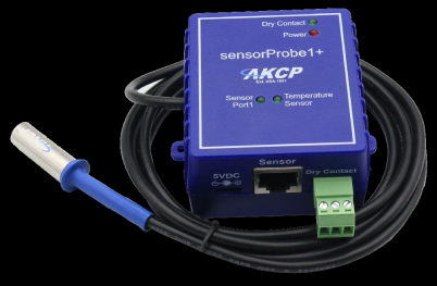 Single Port Temperature and Humidity Sensor - AKCP Sensors