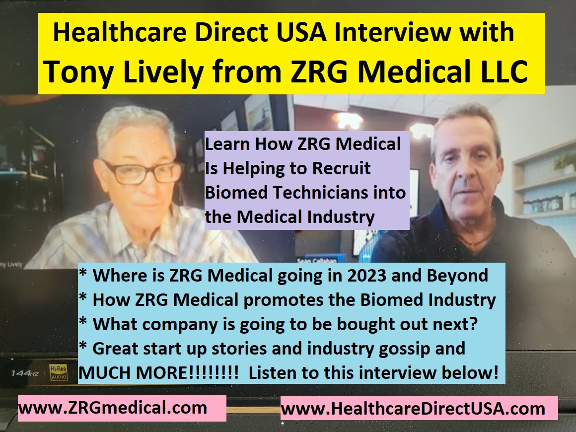 Zrg Medical Interview With Tony Lively