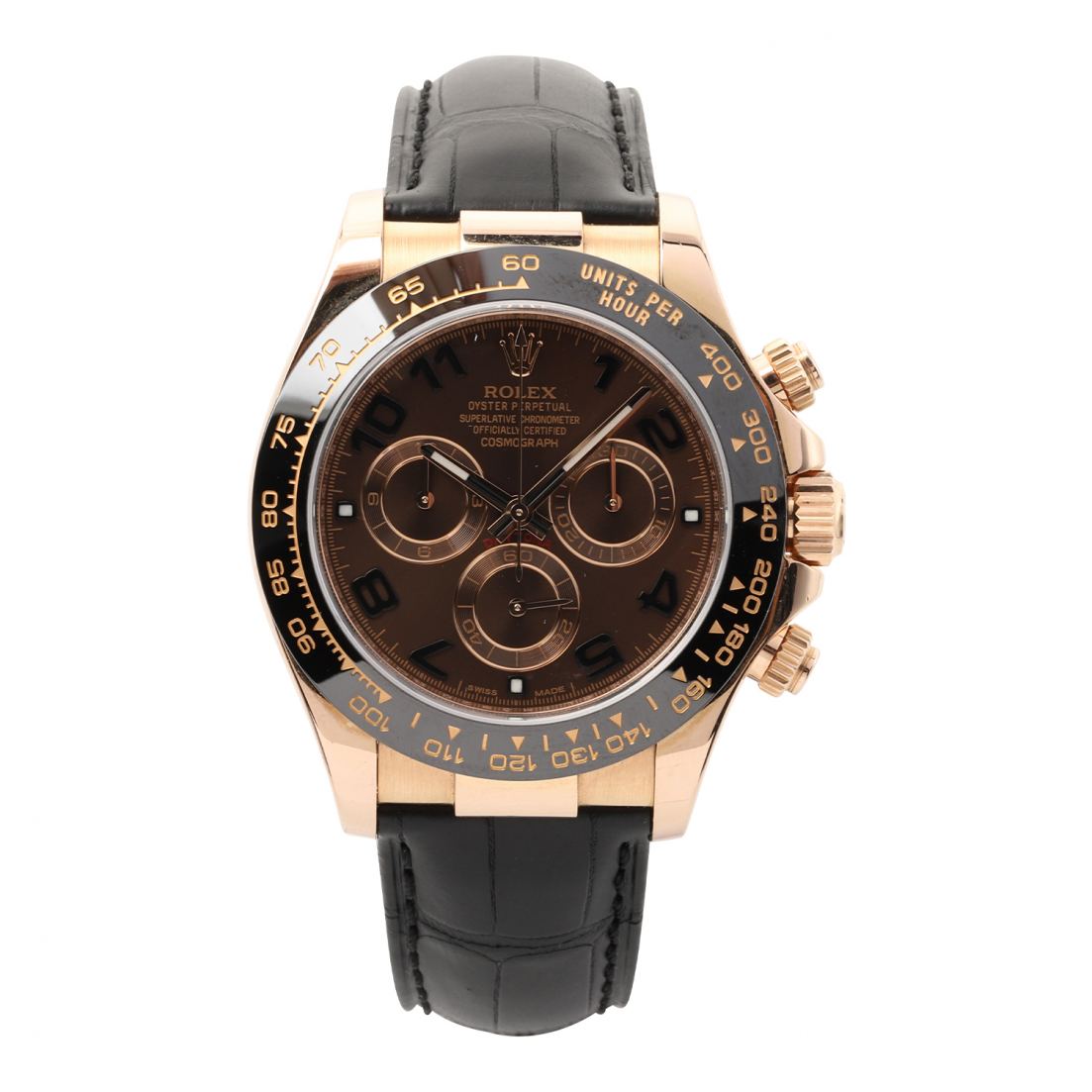 Rolex Cosmograph Daytona wristwatch, Ref. 116515.