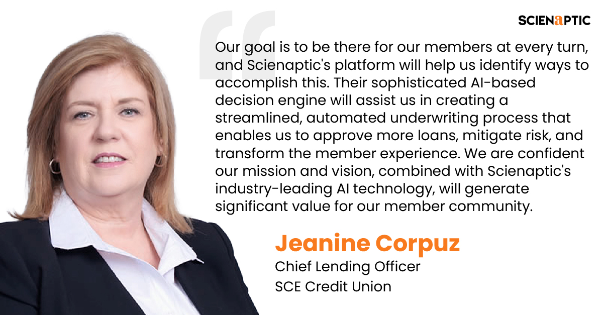 Jeanine Corpuz, Chief Lending Officer of SCECU