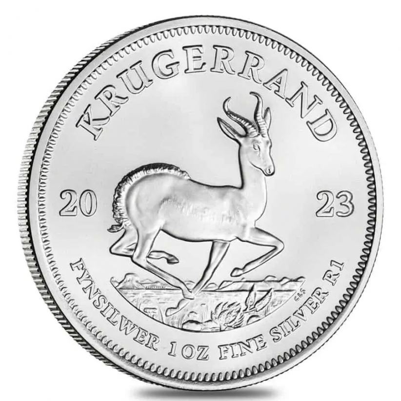 2023 Krugerrand 1 oz Silver 999 Fine Coin