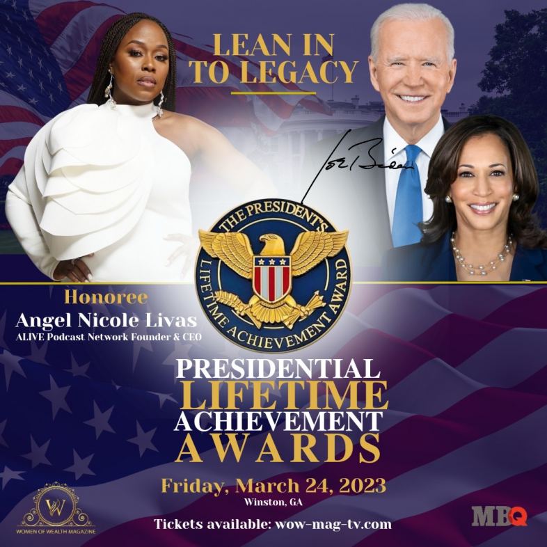 ALIVE Podcast Network Founder Angel N Livas Named Presidential Lifetime