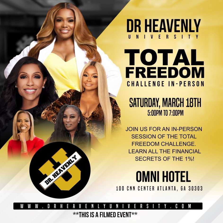 Dr. Heavenly Total Freedom Challenge In-Person
