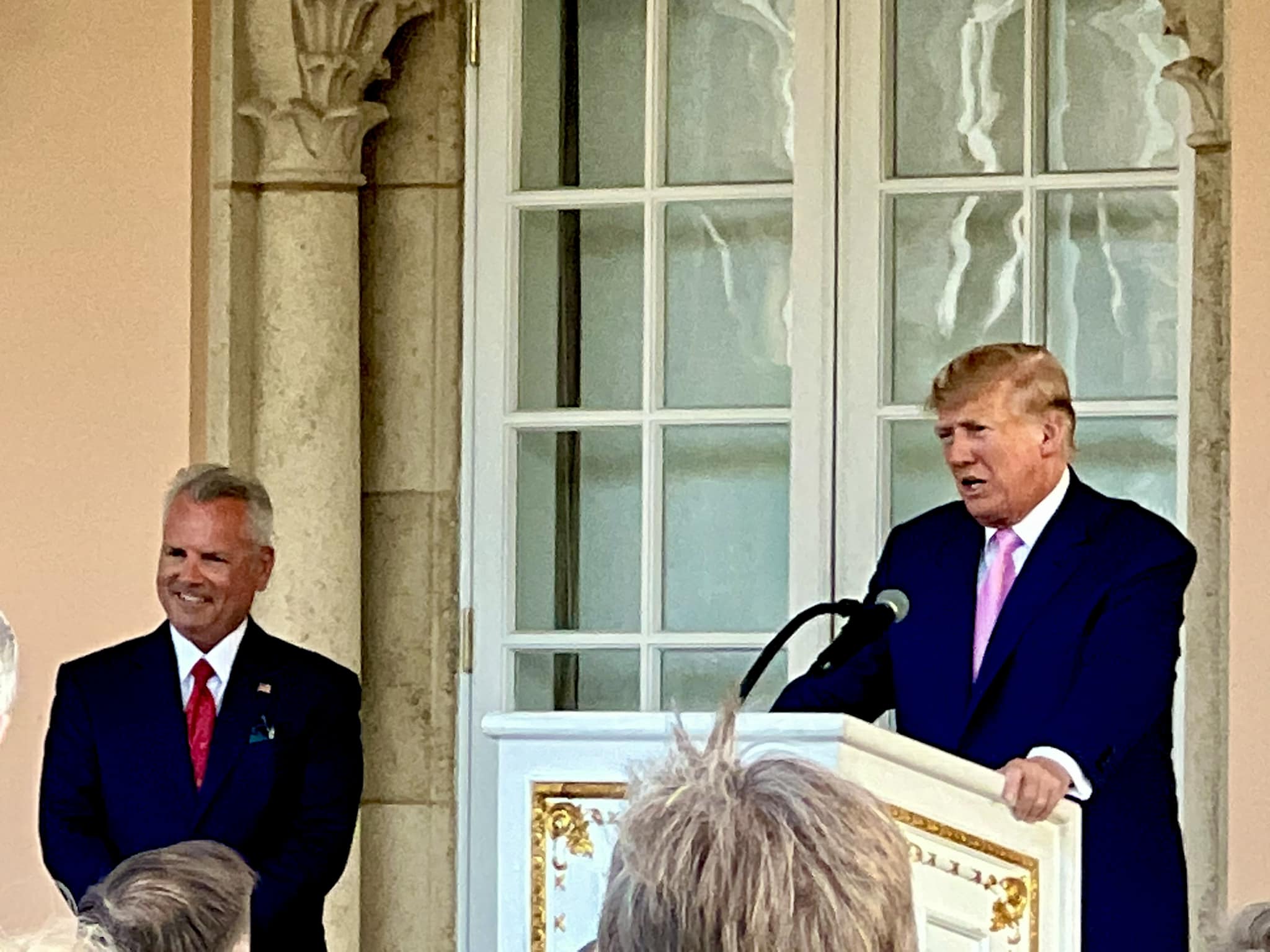 President Trump with Mark Alford Mar-A-Lago