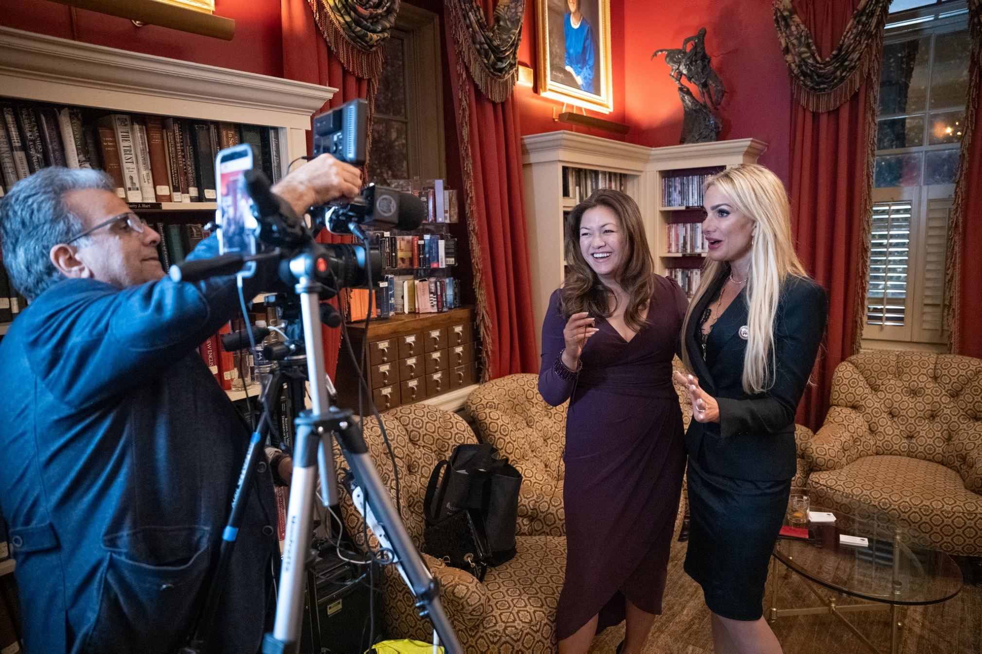 Martha Boneta Fain with Angie Wong