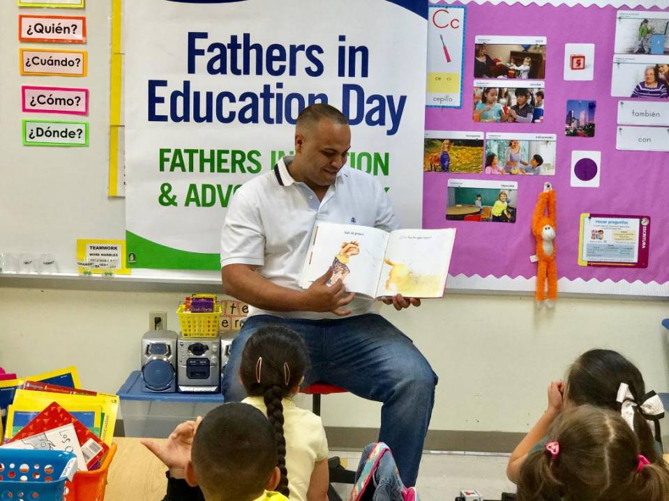 FIED Father Reading in Miami School(Credit:Samara)