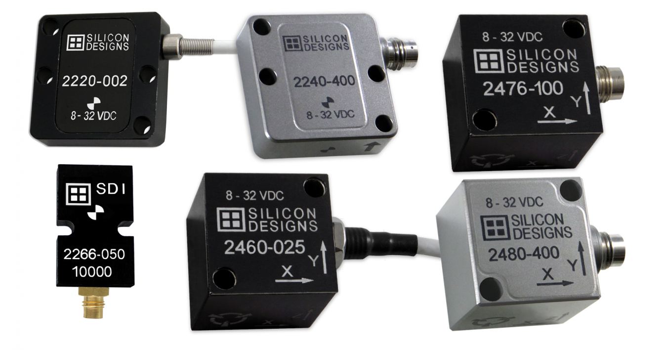 Silicon Designs MEMS DC Accelerometer Modules