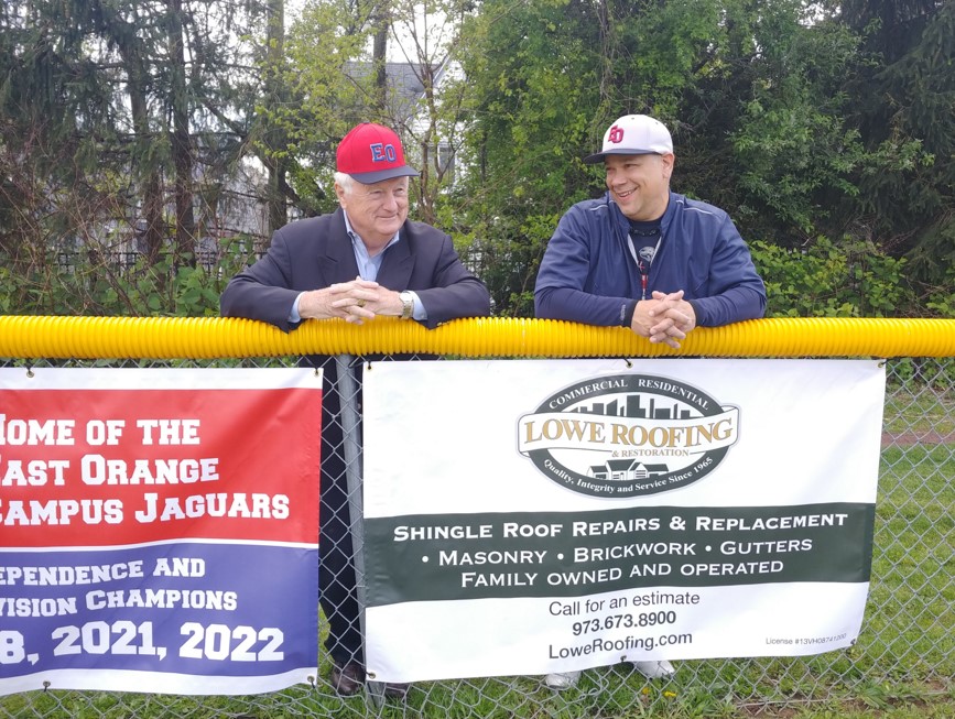 Terry Lowe and Jaguars Coach Dave Derco