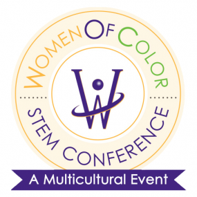 Women of Color STEM DTX Conference logo with subtext A multicultural event