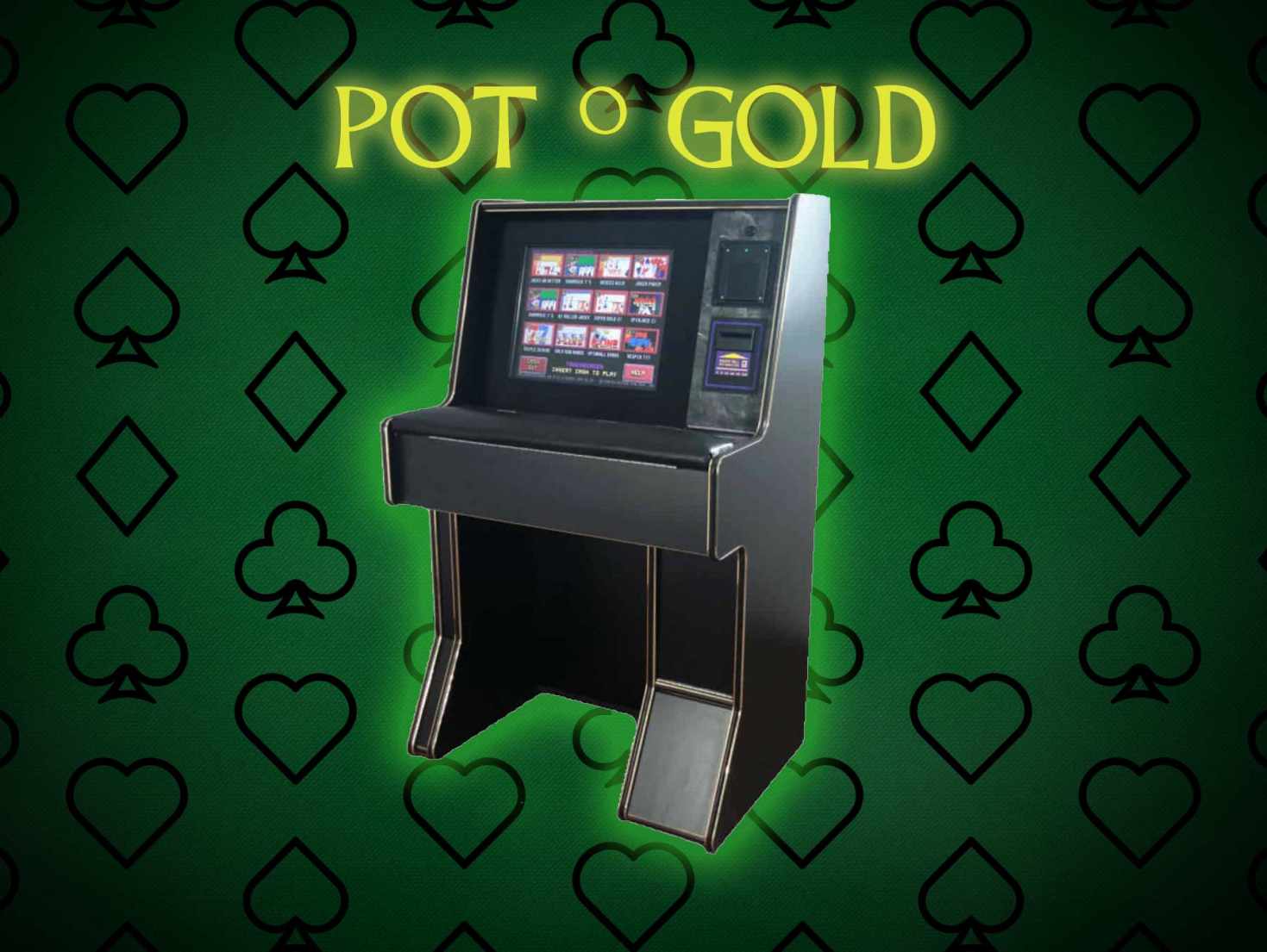 8 Line Supply Pot-O-Gold machines