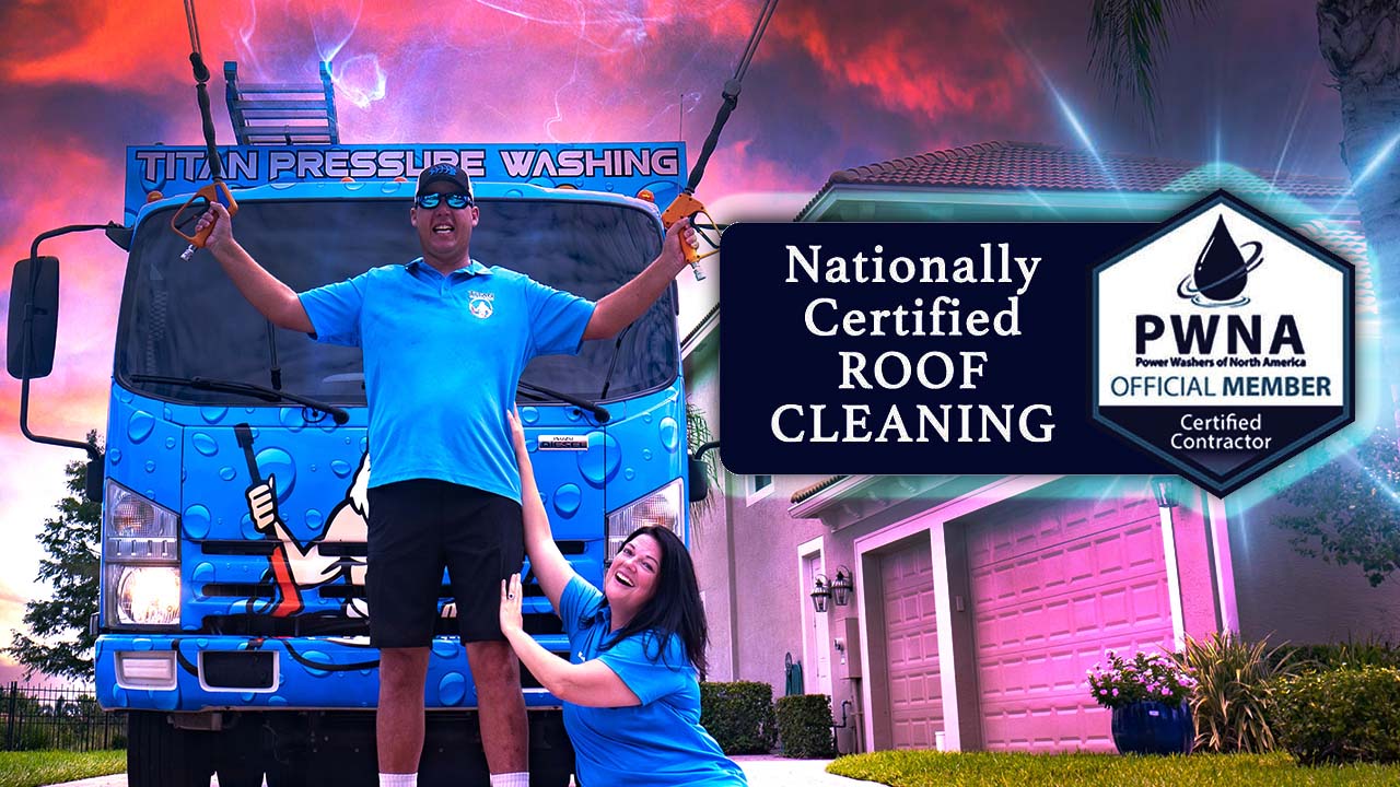 Nationally Certified For Roof Cleaning