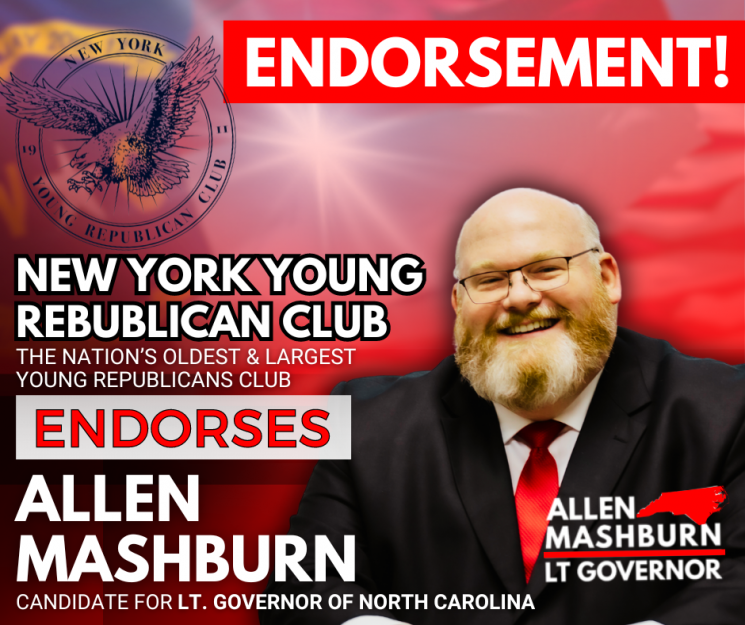 New York Young Republican Club Endorses Mashburn