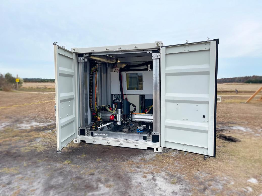 The SAMM Tech 10-ft. container system