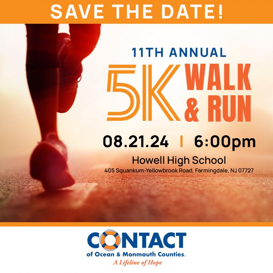 Register today for CONTACT's 5K