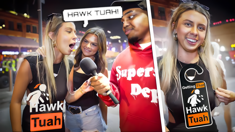 Official Hawk Tuah Thumbnail