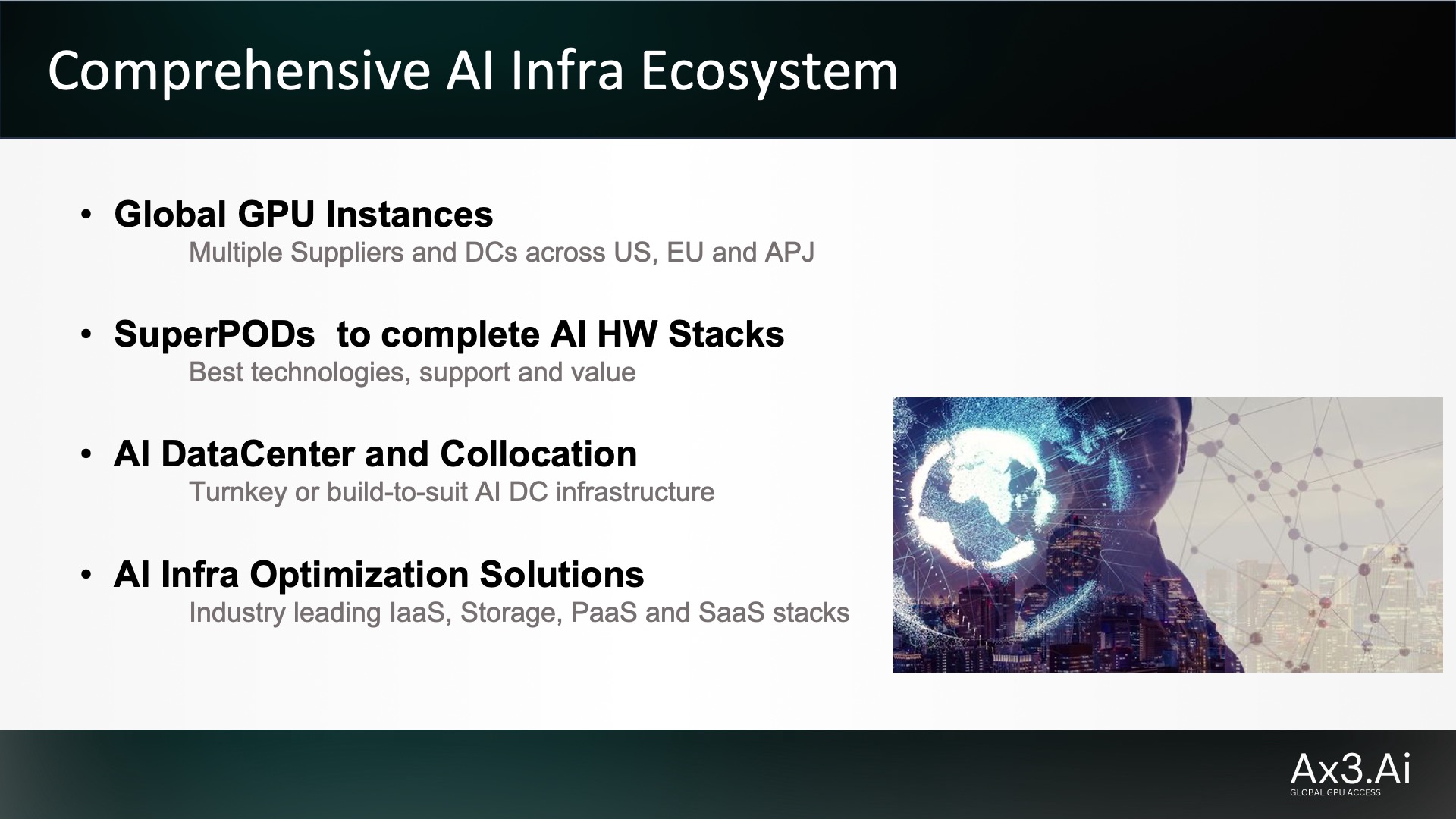 Comprehensive AI Infrastructure Ecosystem
