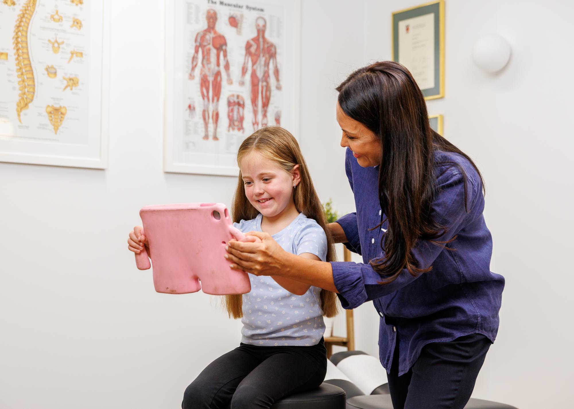 Tech Neck: Kids & Tablets Correct Posture